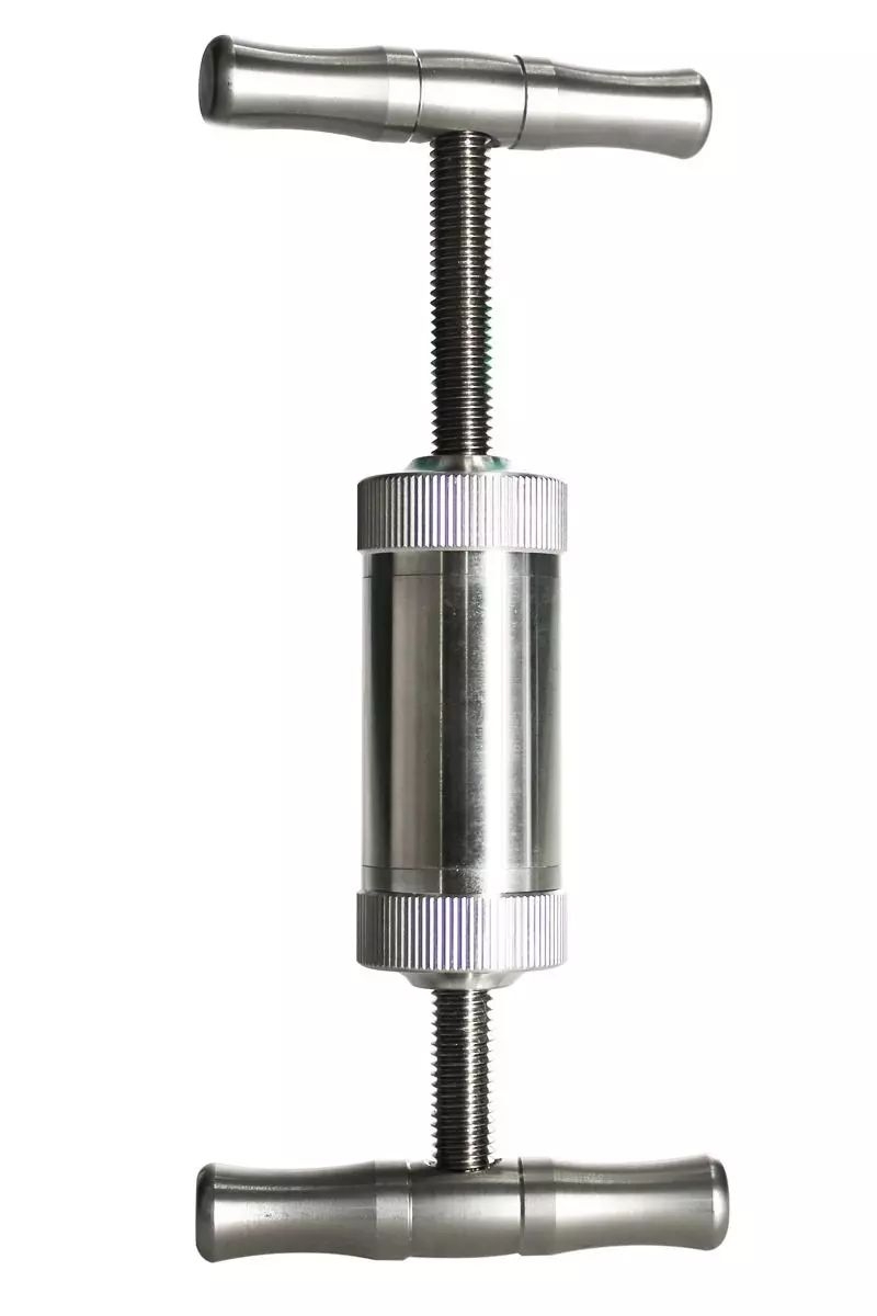 2ee36867360f780c75e37eb9e784c8f68193af28 Pollenpresse Super - mit zwei Hebeln