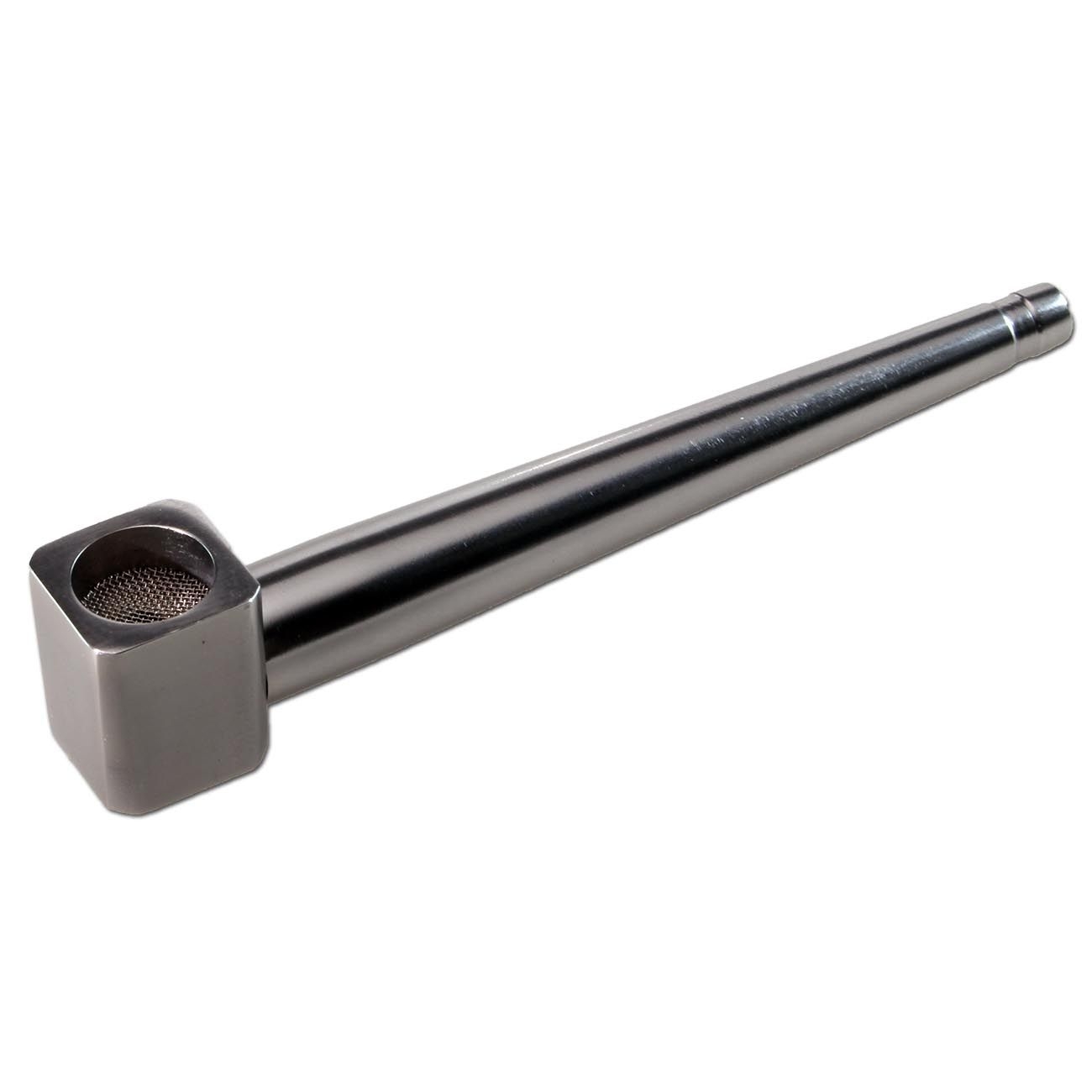 16dd0b58fd6918ec20ee3b6d82ef7cc5090bef44 Aluminium Pfeife eloxiert in grau