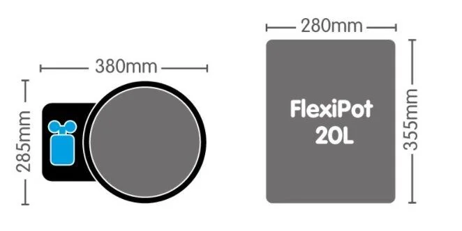 AutoPot FlexiPot XL-20 Liter / 9-Pot System (ohne Tank) AutoPot FlexiPot XL-20 Liter / 9-Pot System (ohne Tank)