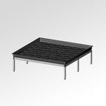 25170484a2f3387ded21af1fef4e8b4973139537 growRACK 1.2 / 25 cm, mit growTABLE 1.2, 120 x 120 cm