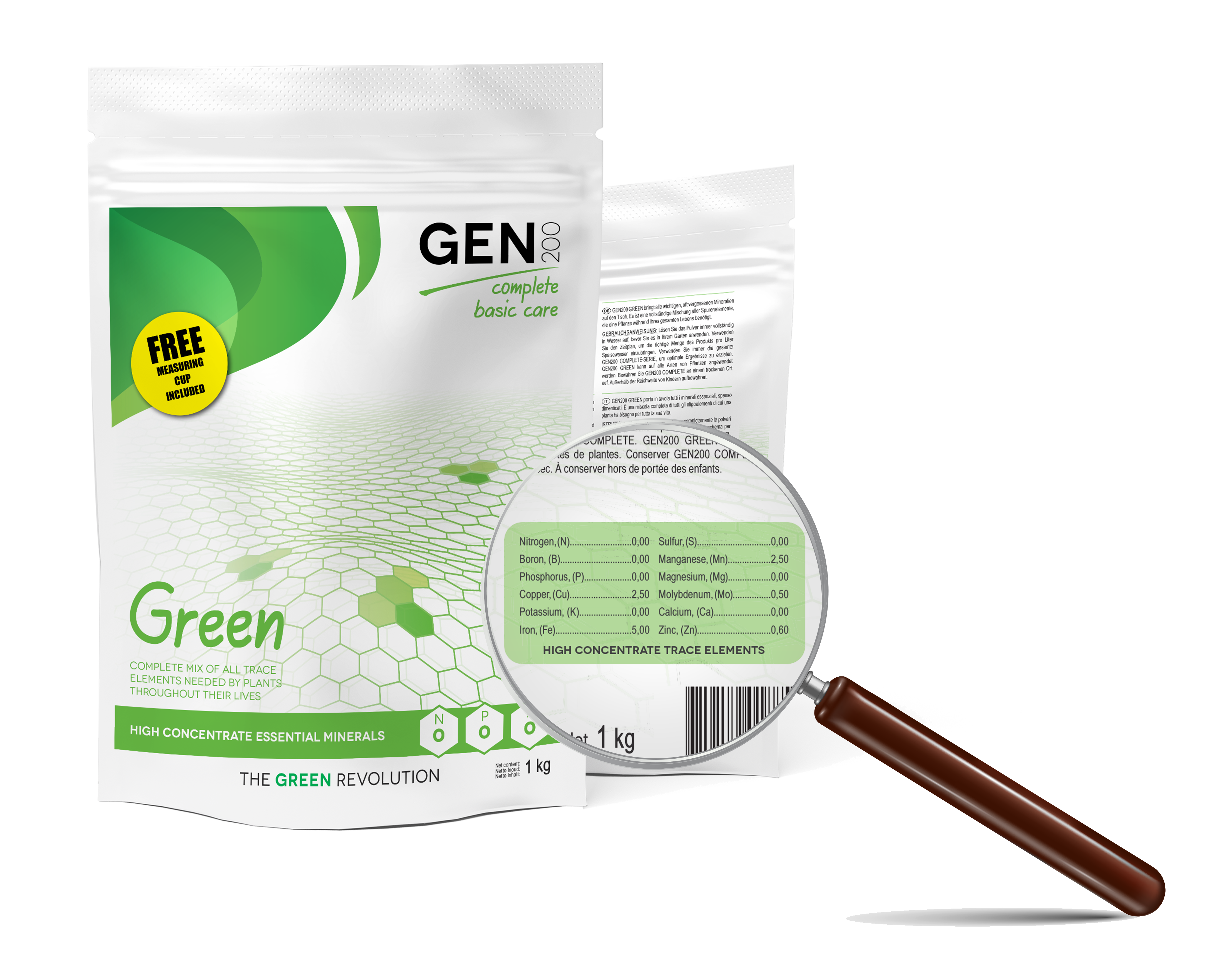 1a719c1287e18687c2c785229286dc9234fe2e7a GEN200 Green, 1000 Gramm