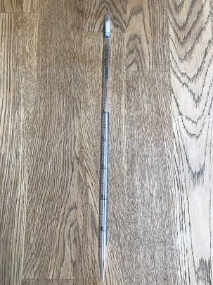 109a3c2acebca7e59d8fe400ef752e2a746e00af Pipette 1 ml, 0,01 ml Teilung (Lang)