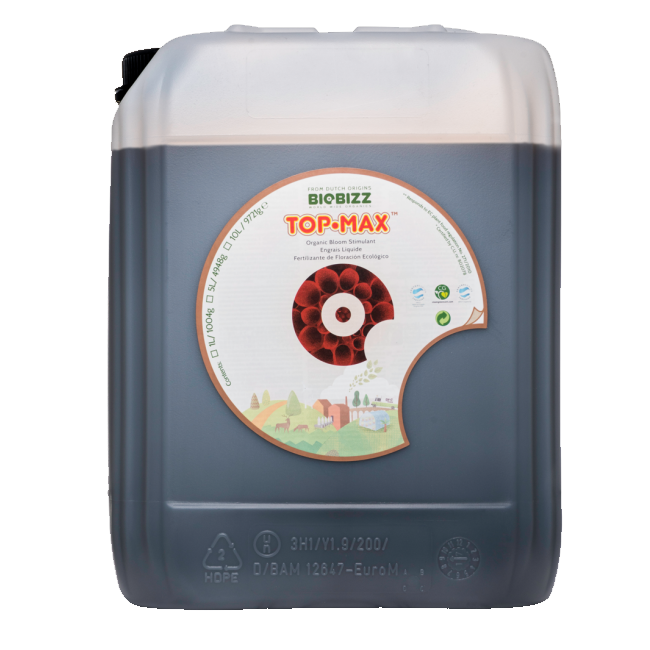 b7681e176c0fcd67244b0fb8daba85163470b738 BioBizz Topmax Blütestimulator, 10 L