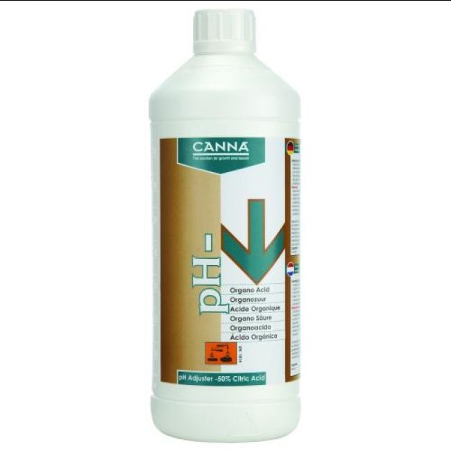c4bf947e93d28d6d15ebc11edc16a4c5a9c87898 Canna pH- organische Säure, Zitronensäure, 1 L