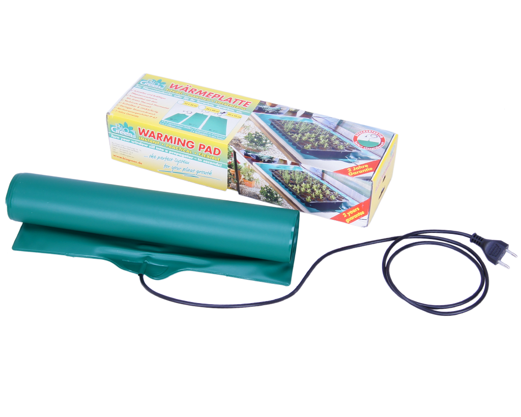 ad386510796dfc5bc5ad4f9e2e7faa34eeb6f5d9 BioGreen Heizmatte Kunstoff 25x35cm 15W
