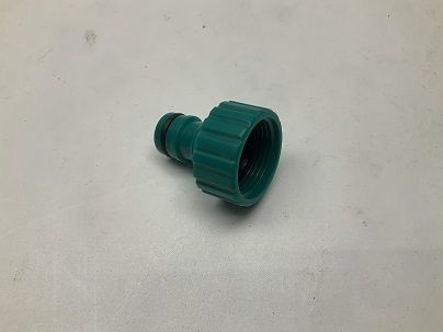 PE-Hahnverbinder 1 Zoll IG grün (Box144)