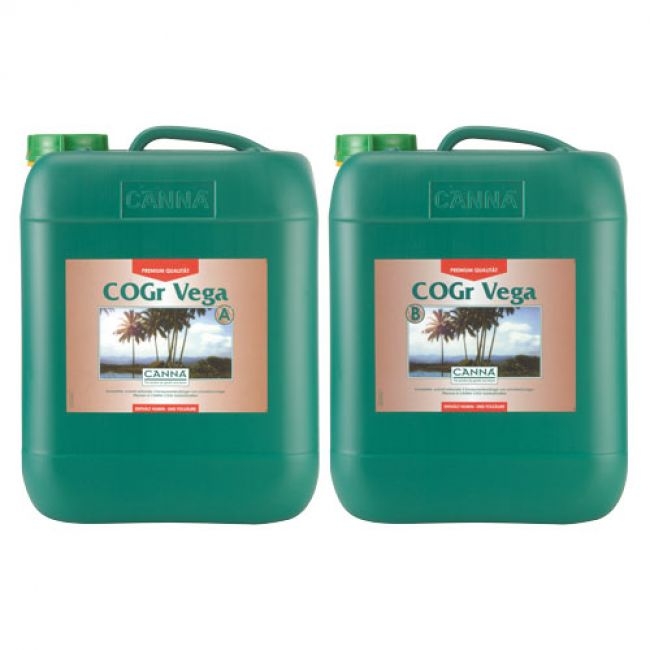 e2e147865231c4b27727b430b591c916238f2e67 Canna Cogr Vega, Wachstumsdünger A u. B, je 5 L