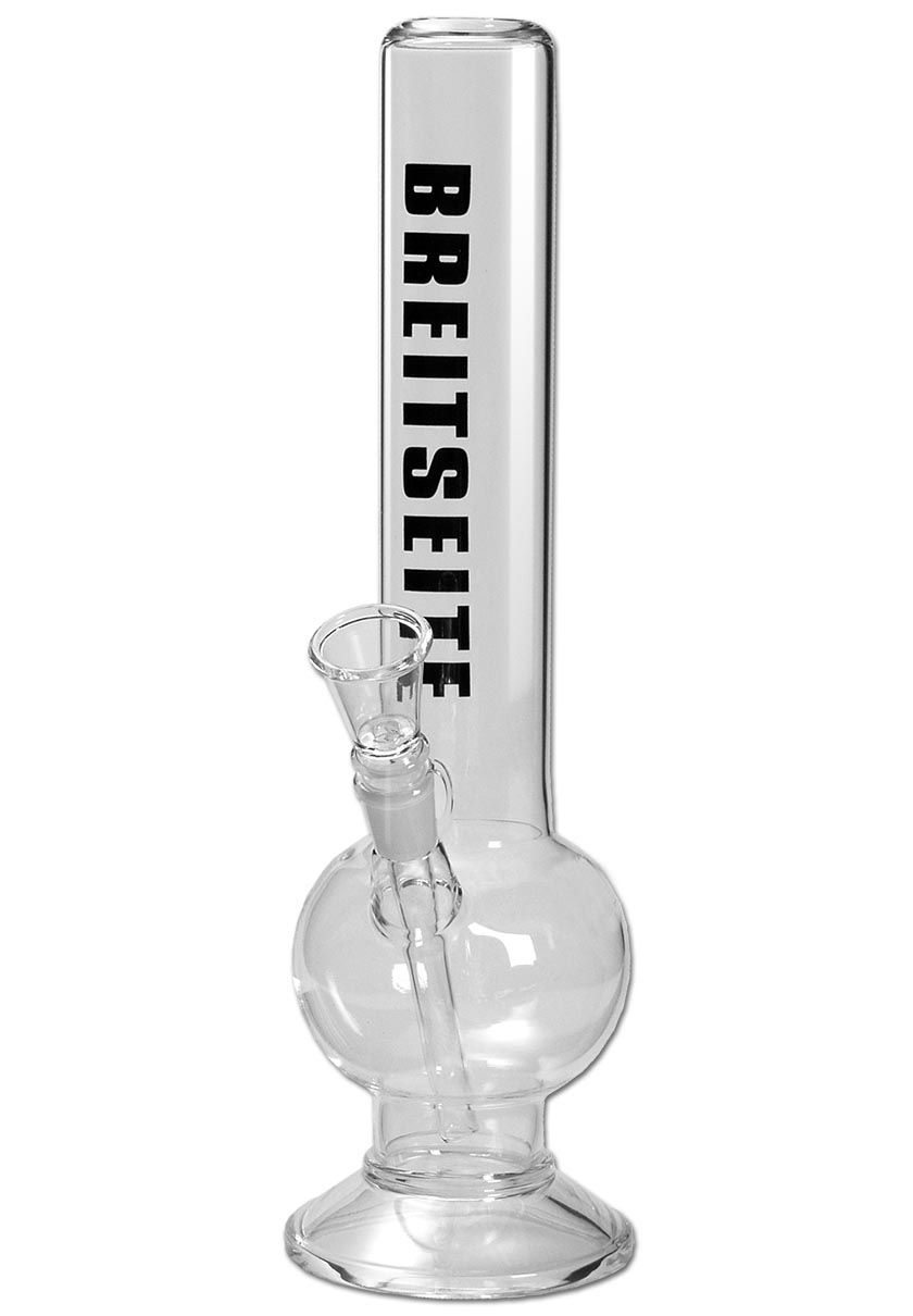 59441469e705f780d175568ef7dce2e1eb8457f4 Glasbong Breitseite H 400mm Ø 55mm NS 19