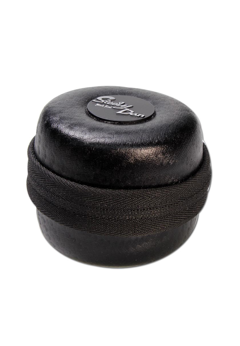 Black Leaf Steely Dan Edelstahl-Grinder (groß) 4-tlg. 59/56,5mm h.37mm inkl. Reisverschlusstasche