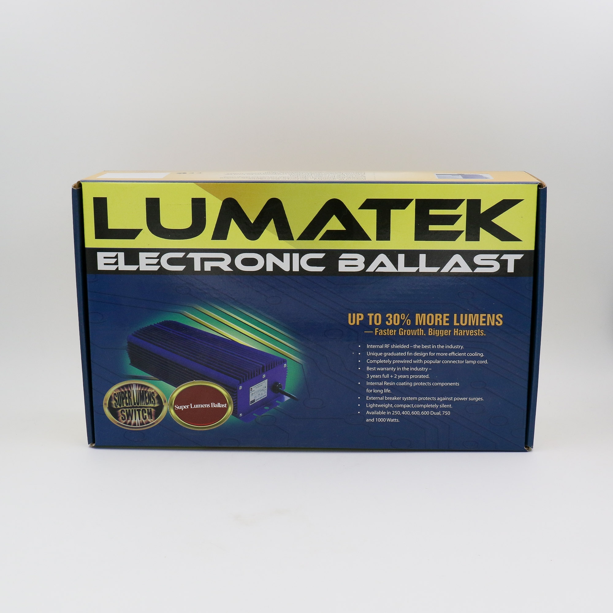 Lumatek Vorschaltgerät 250 Watt 240 V, digital, dimmbar Lumatek Vorschaltgerät 250 Watt 240 V, digital, dimmbar