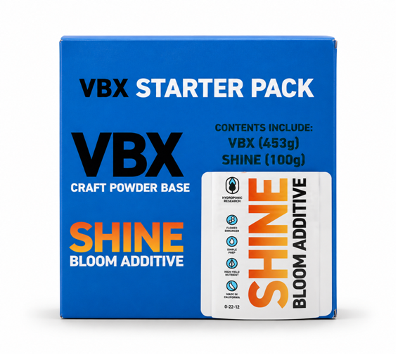Hydroponic Research Starterpack (VBX 453g) SHINE (100g)