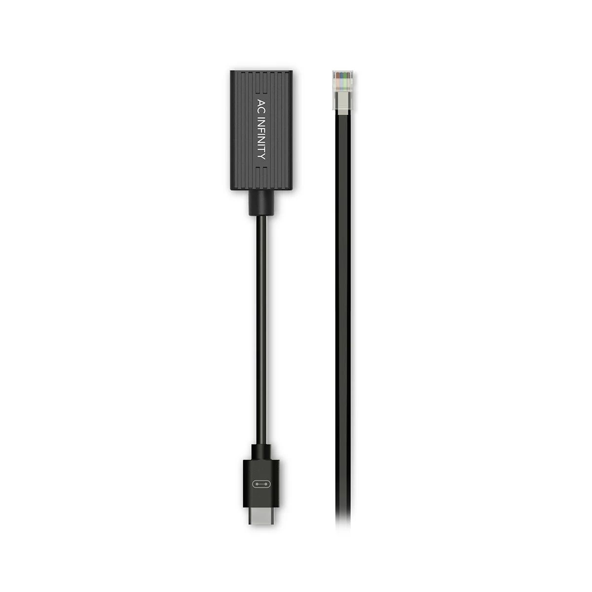 85d1a7be5257612ff28a294e2ef01b19cfc9bb88 AC Infinity UIS Beleuchtungsadapter Typ-A für RJ11/12 Stecker Leuchten mit PWM oder 0-10V Dimmer