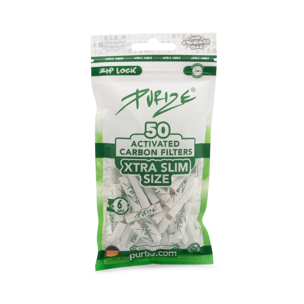PURIZE XTRA SLIM  Ø 6mm x 27mm (50-Stk.) Weiß