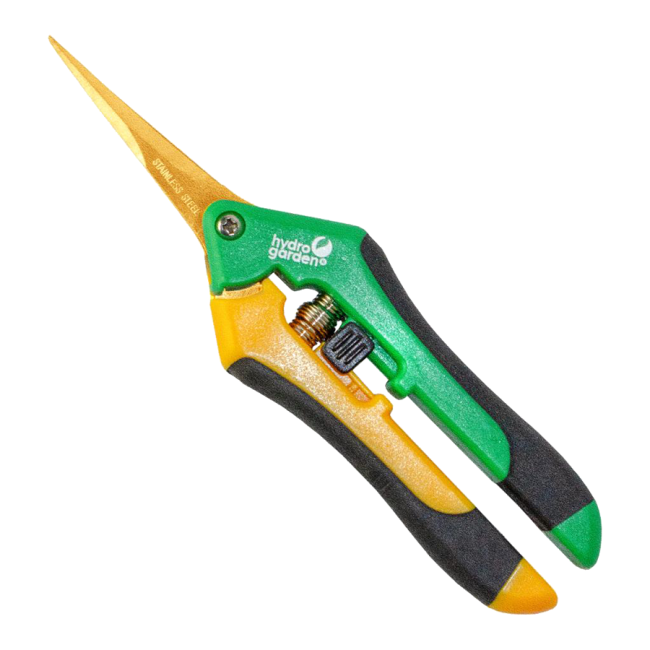 Präzisionschere (curved blade / gebogene Klinge mit Titanbeschichtung)