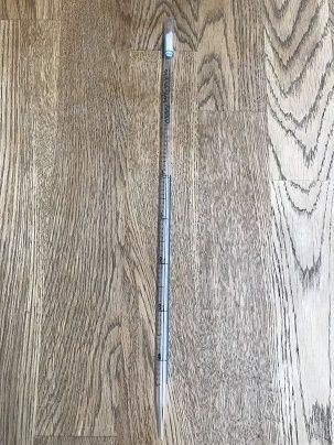 3c076c15890335a757254338ce53347e8d4d884c Pipette 5 ml, 0,1 ml Teilung (Lang)