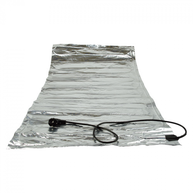 56398184e684d94650eee6d06af822acc9bcfe06 Heizmatte, groß, 120 x 60 cm, 150 W, 230 V, mit Schuko-Stecker