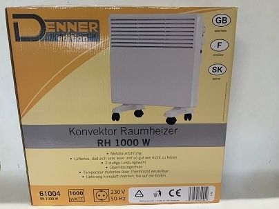 be0ea3a7aa3447c433cf46755d0d75007979a738 Konvektor Raumheizer 1000W