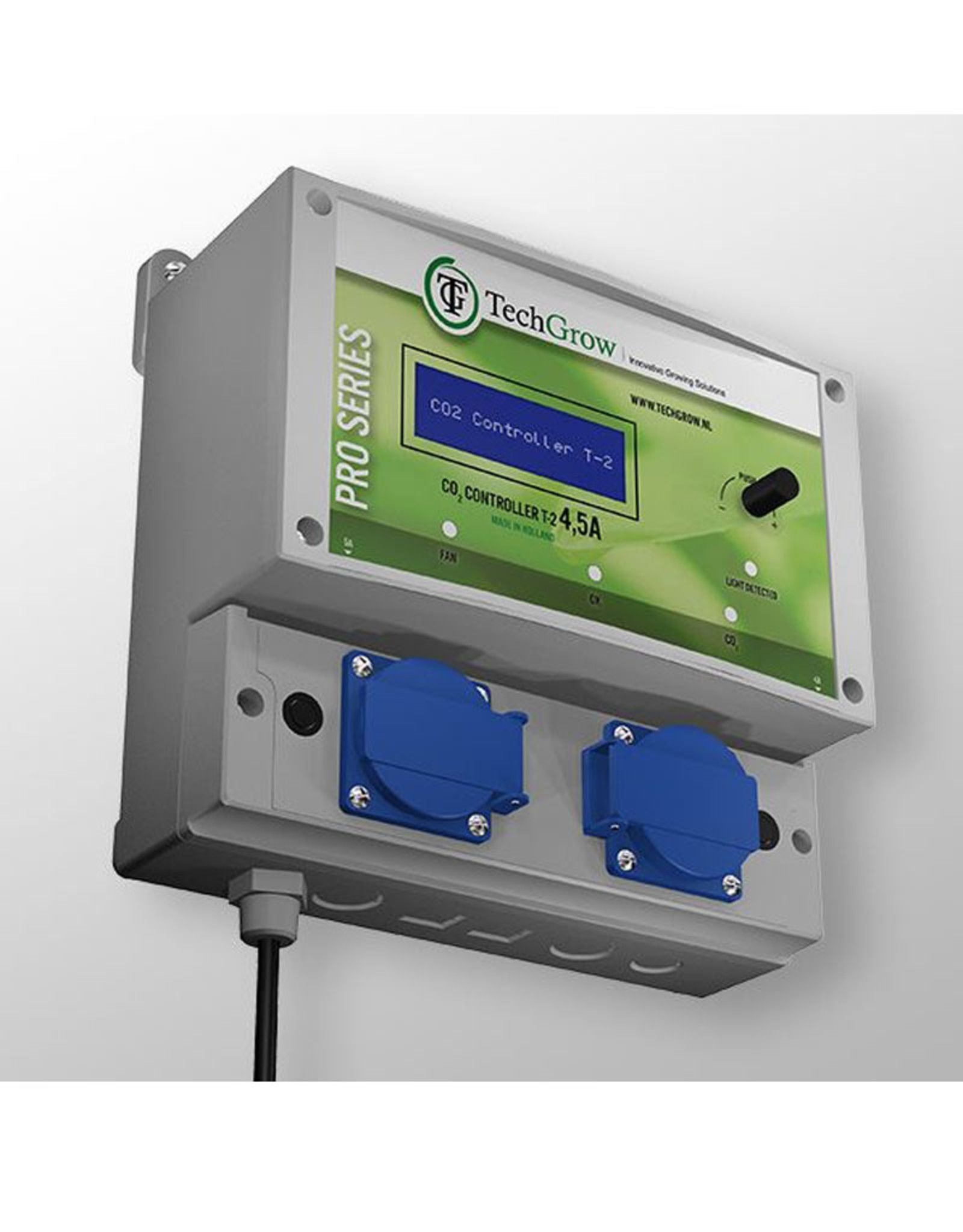 0e9072ef80ceeefb7b32a1a9443cf2d657323c3c TechGrow 2 Pro Co2 Kontroller 4,5A (ohne Sensor, extra 887133)