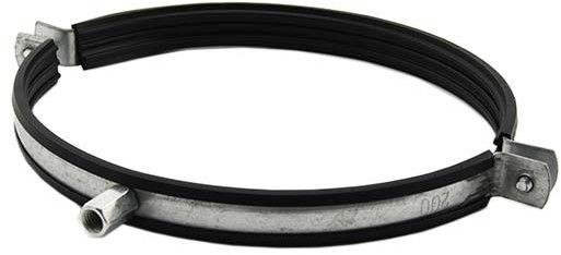 e2af33d498cc720b7035fe542ed5e4ba9c6bbde0 Rohrschelle mit Dichtung 100 mm