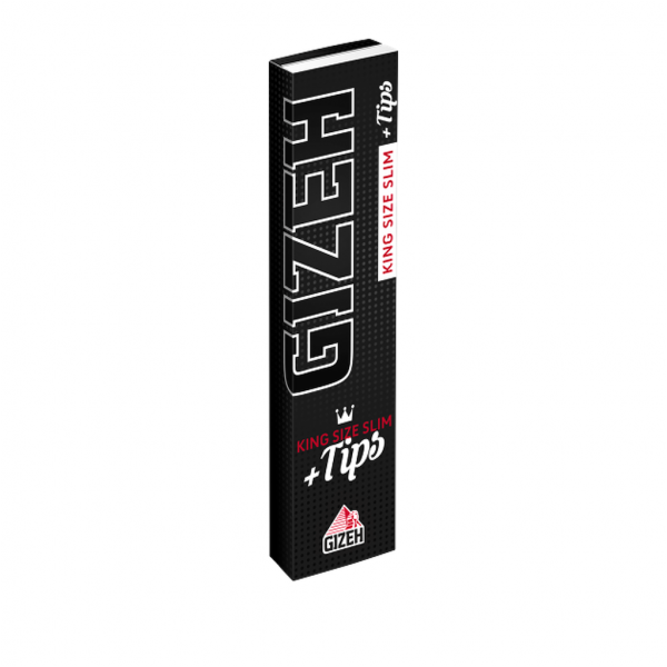 GIZEH Black King Size + Tips