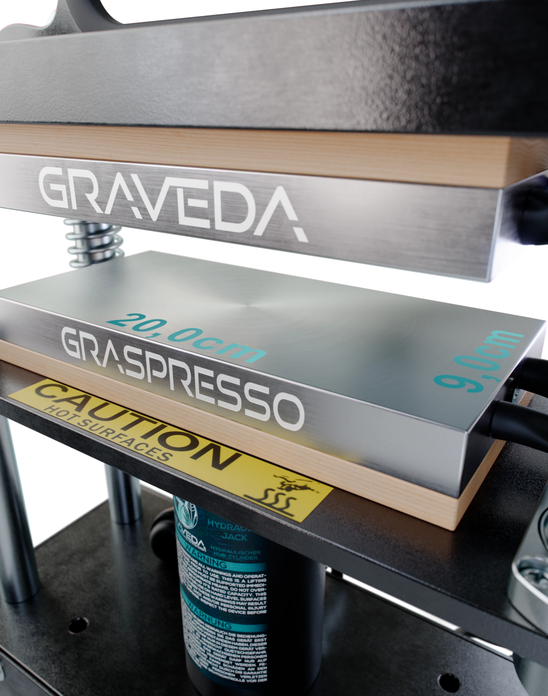 Graveda Graspresso Epic-20 Tonnen Rosin Press
