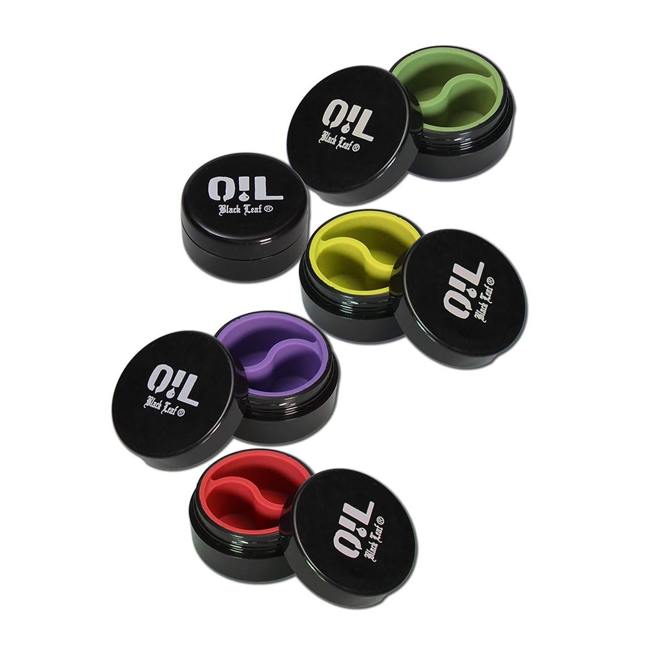 7d8a90745c1d13648691e48bdfa22e6196ae068b Black Leaf-Dose (Silikoneinsatz, 2x5 ml) für Öl,