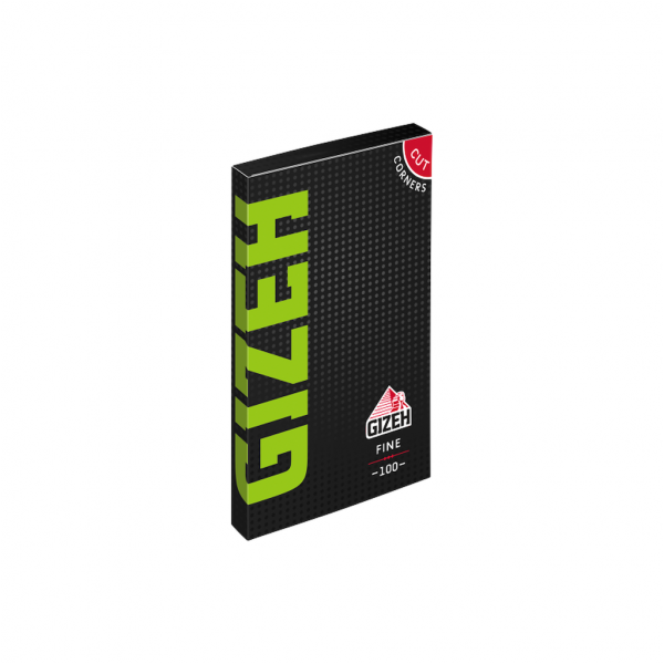 GIZEH Black Fine kleine Blättchen grün