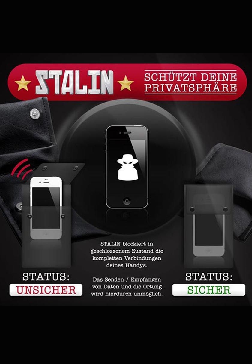 f56526b2110c03ed607c84a66b5a1dda6d7bc582 Stalin Handytasche klein