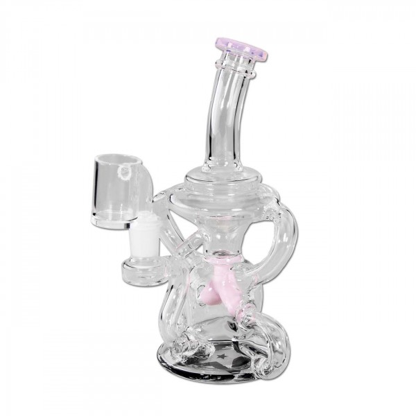 BLAZE Dab Rig Recycler pink NS14