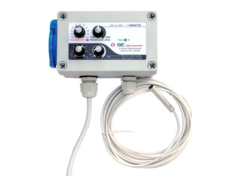 7e727cb575a6e56e8903ef38c37b4ca6c7341e73 GSE Klima, regelt Temperatur und Min./Max. Hysteresis 1A 1 fa