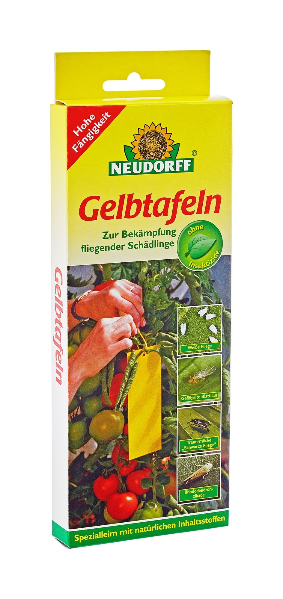 7197441b0cadf4956f788f8d61e2dcb3d9df1f35 Neudorff Gelbtafeln 7,5 x 20 cm/ 7 St./Pckg.