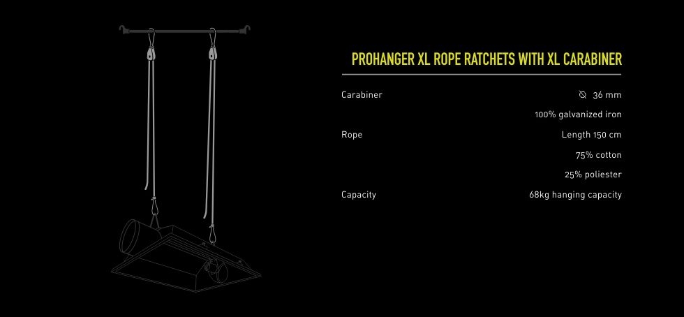 268bfc534f37ed82c0fa100036a8bd18d4abe326 GHP Light-Hanger(Pro Hanger ), bis 48kg, XL