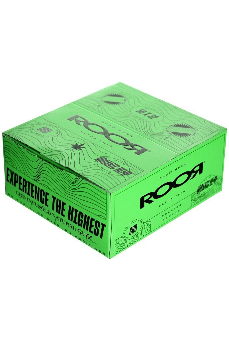 5d64fa8d197d91505fb99921e702585b520610ee ROOR Organic Hemp Ultra Slim KSS Papers VE=50St. (Box)