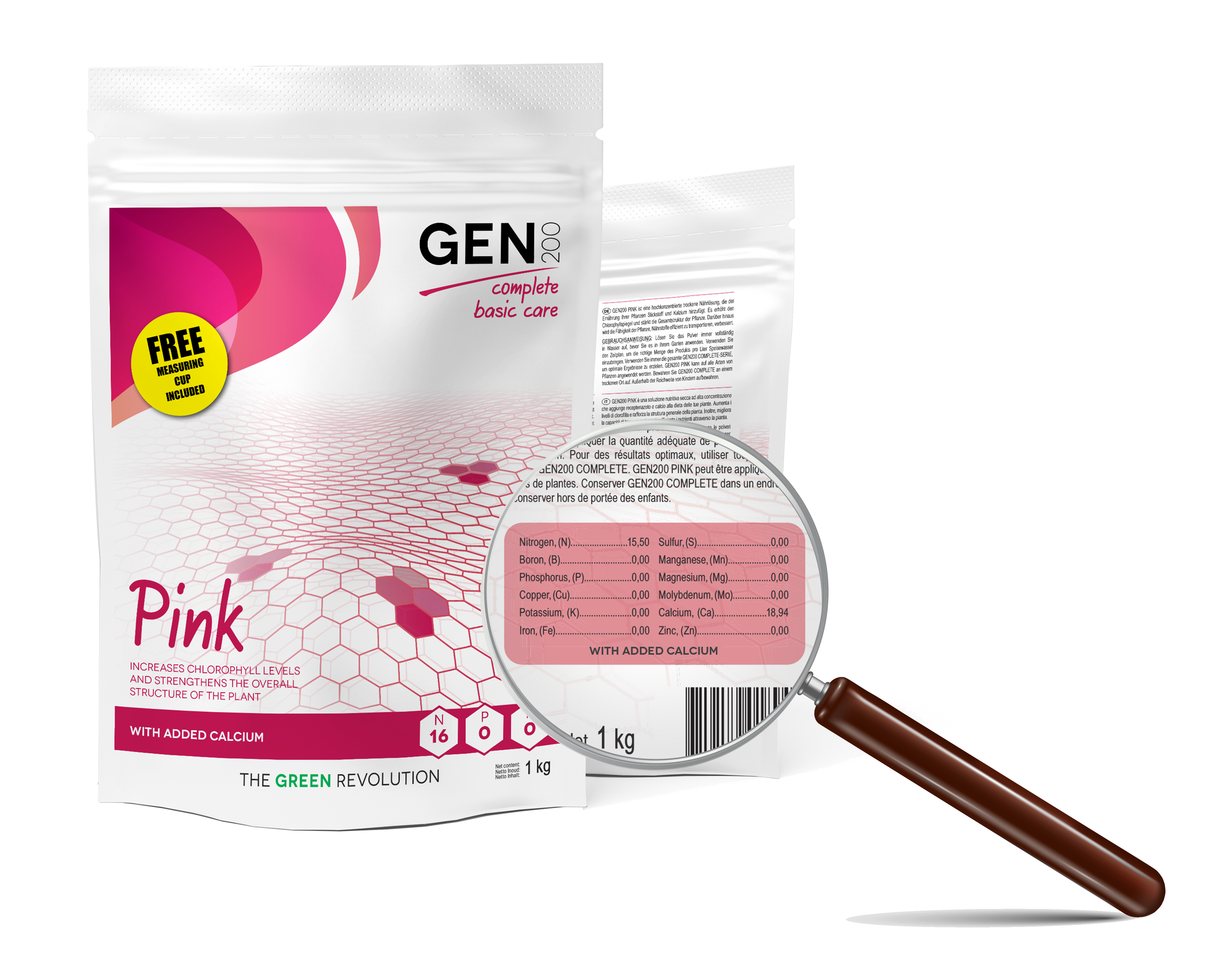 GEN200 Pink, 1000 Gramm