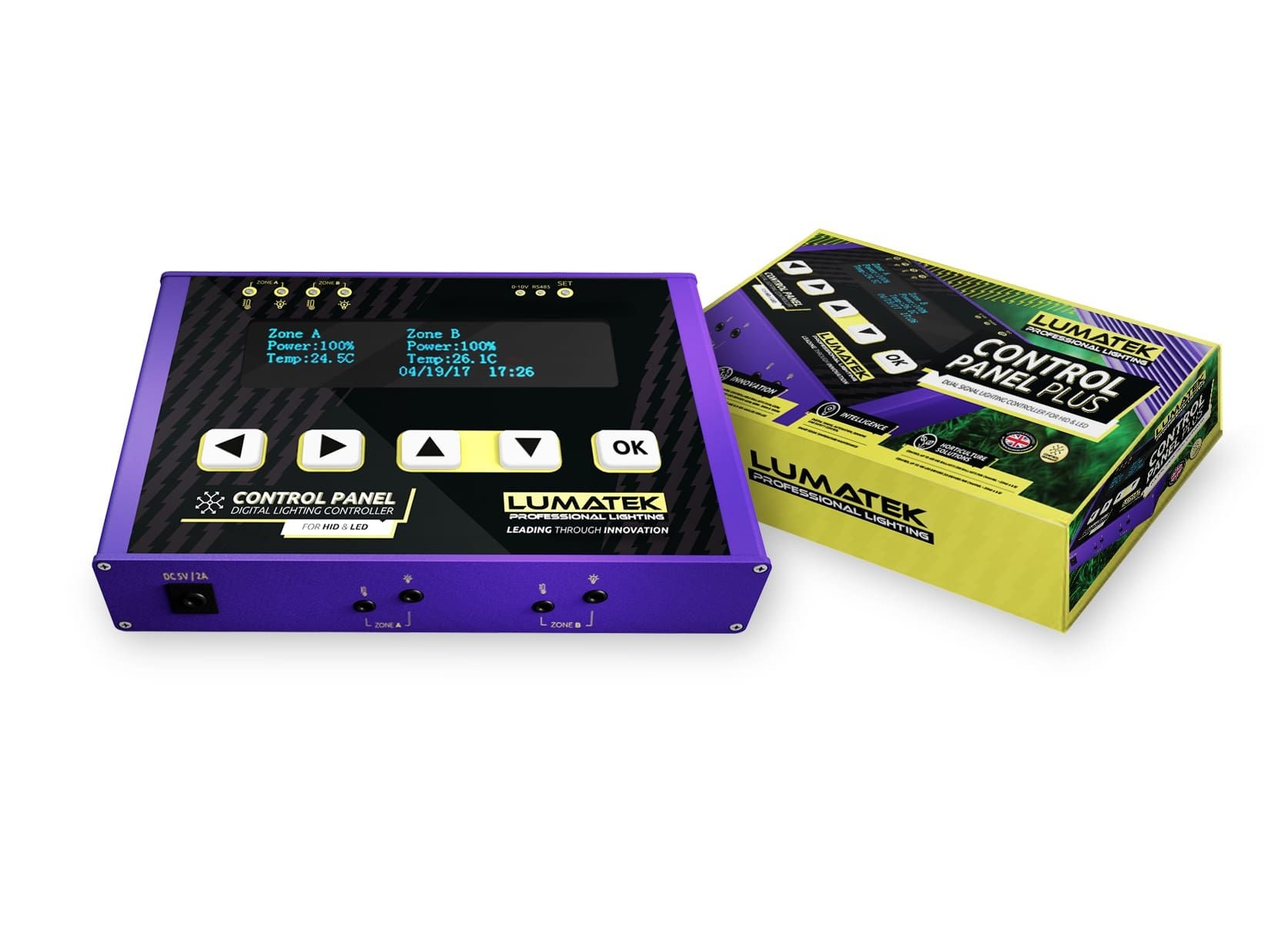 Lumatek Control Panel Plus 2.0, für Vorschaltgeräte HID + LED