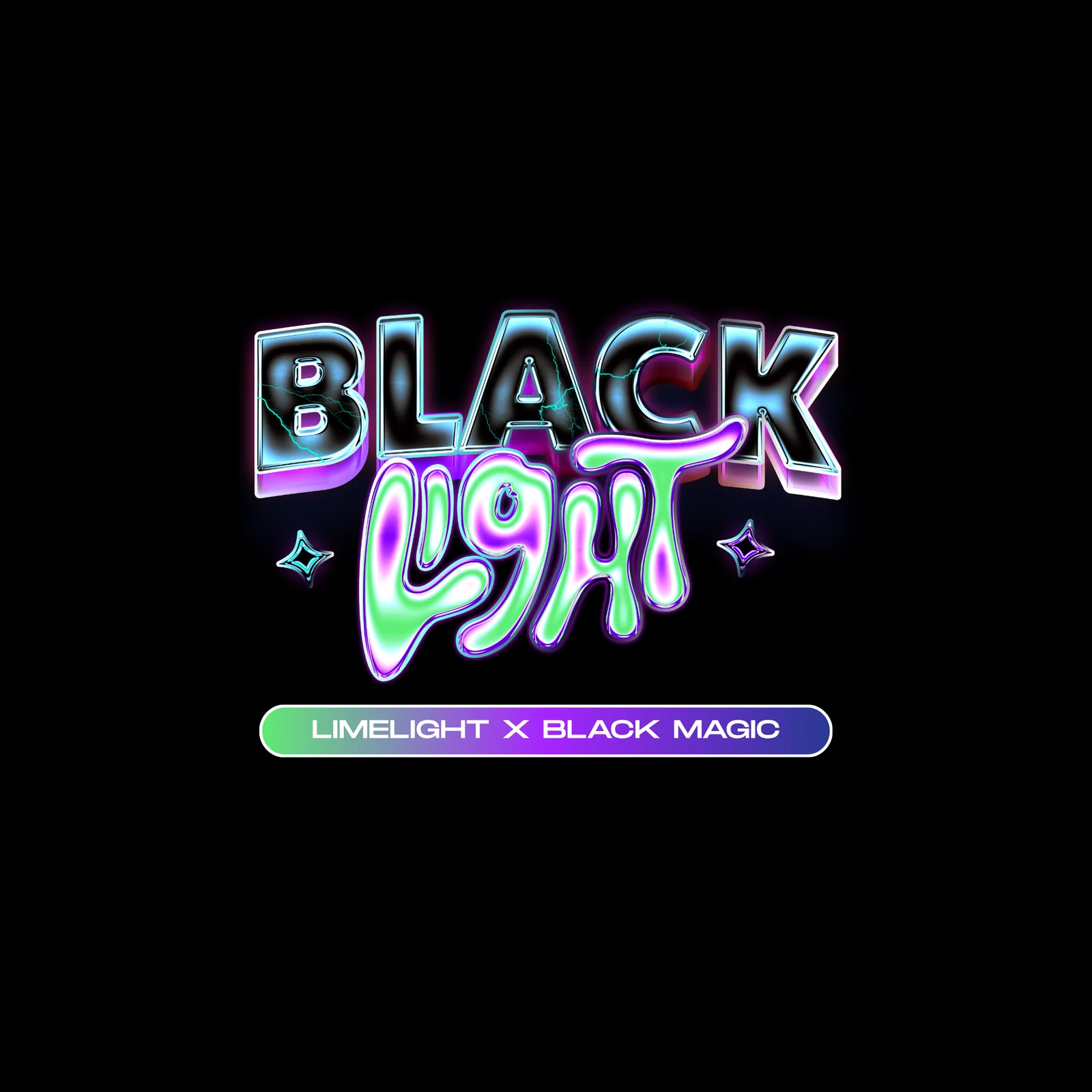 Wizard Trees Black Light 3er