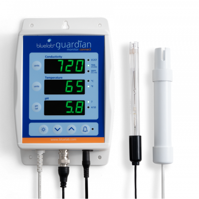 99cefdccc64936e8a47db6136291a8fda69dda33 Bluelab Guardian Monitor pH EC Temperatur Grow Messgerät SN: #P