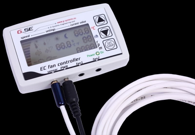 e224365a60694c7c614494e1caa94b3774bdd831 GSE EC-Lüftungssteuerung mit LCD Display