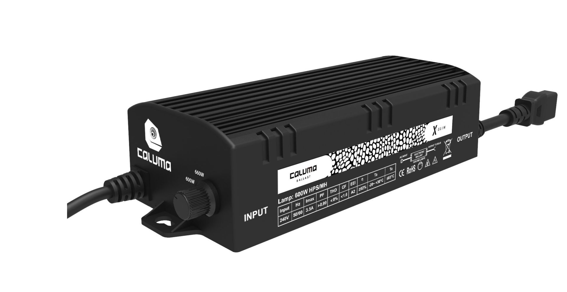 bb21e046552d2074e817fe72414a855b879db22f Caluma X-Lite 600 W Digital, Dimmbar