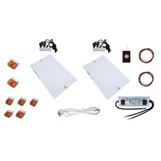 ed4ad7071bb0e09c498c2a82e3b4ac7d6315c419 BloomStar FlatBoard 2x3500K Set incl. Dimmer