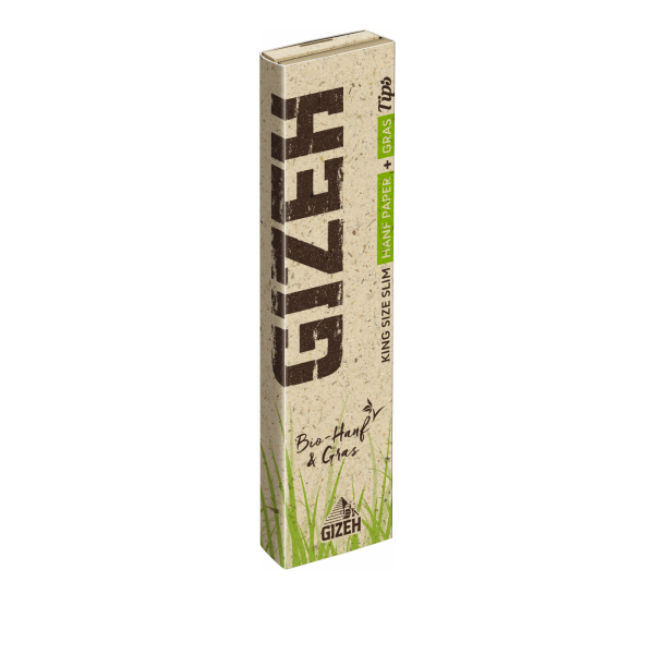 Gizeh Unbleached King Size Slim + Tips