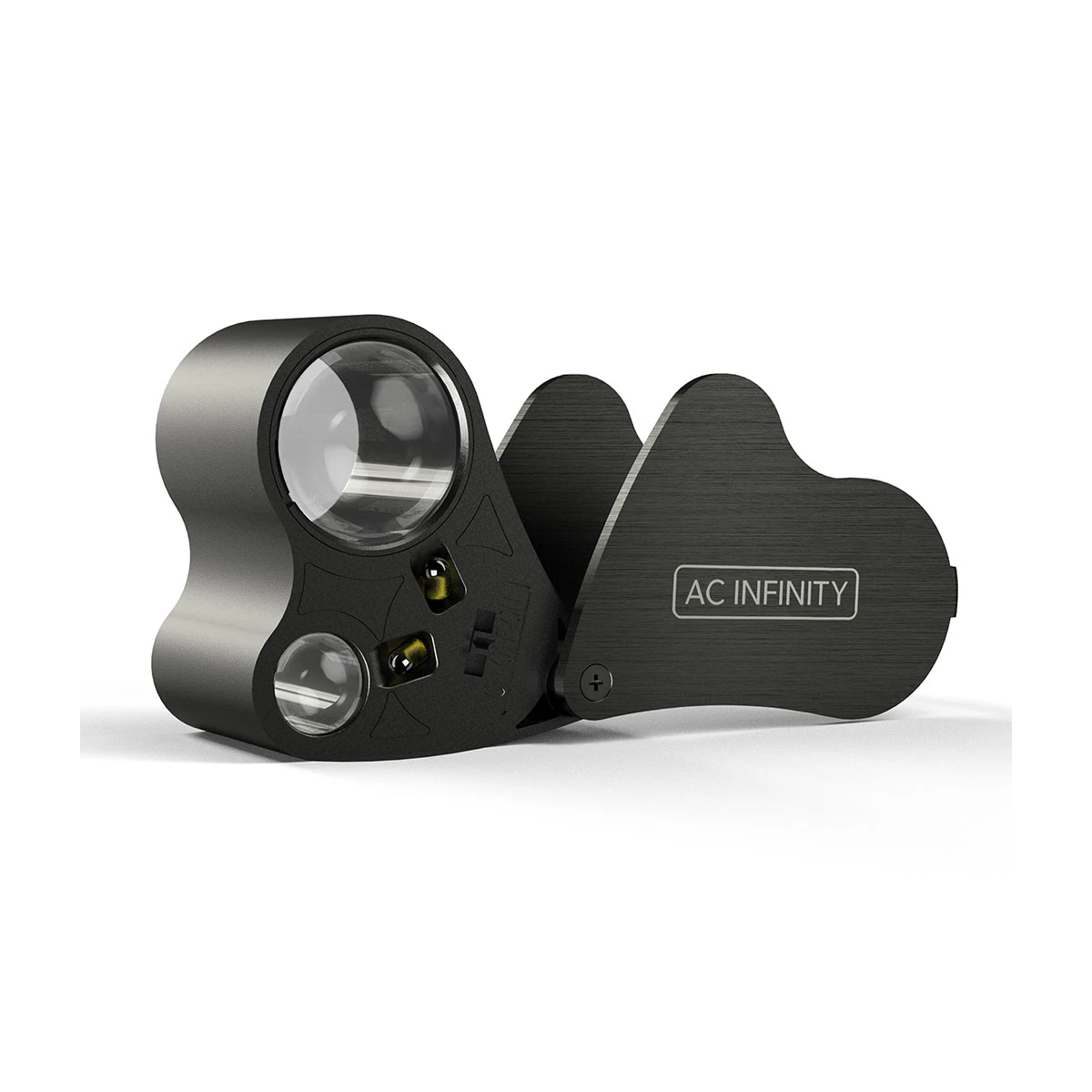 AC Infinity Juwelierlupe, Taschenlupe mit LED-Licht und zwei Linsen
