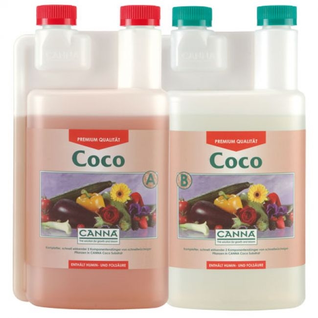 badd05179dbdf06ed7c856a56564428b6d46dc9d Canna Coco A u. B Dünger, je 1 L