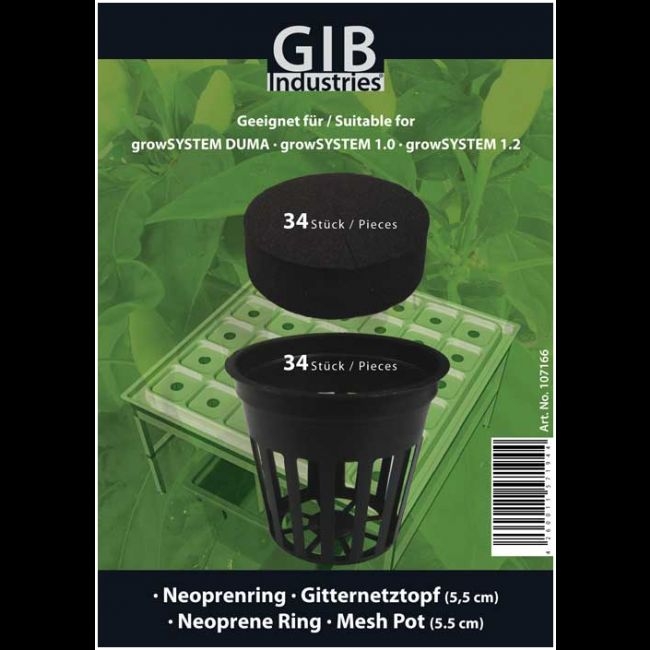 6f796541608e9e0b22aef20e986f783908cf38e0 Gitternetztopf-Set für GrowSystems von GrowTool 34