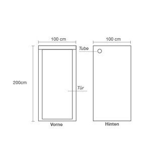 fd3ad08d8c14bf642f4b251b21d319d0ebb40854 HOMEbox Ambient Q 100, aufgeb. 100 x 100 x 200cm