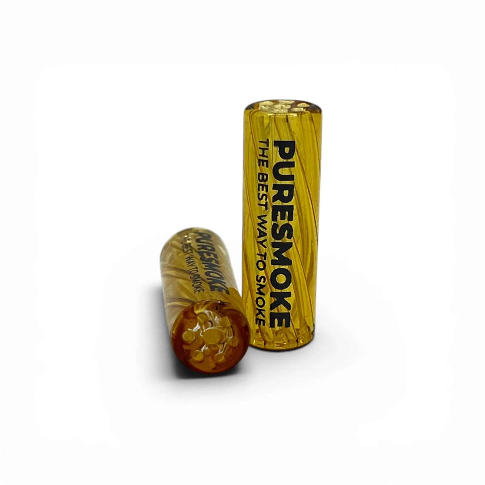 PURESMOKE Twist Glasfilter | ⍉ 8mm | Golden Amber