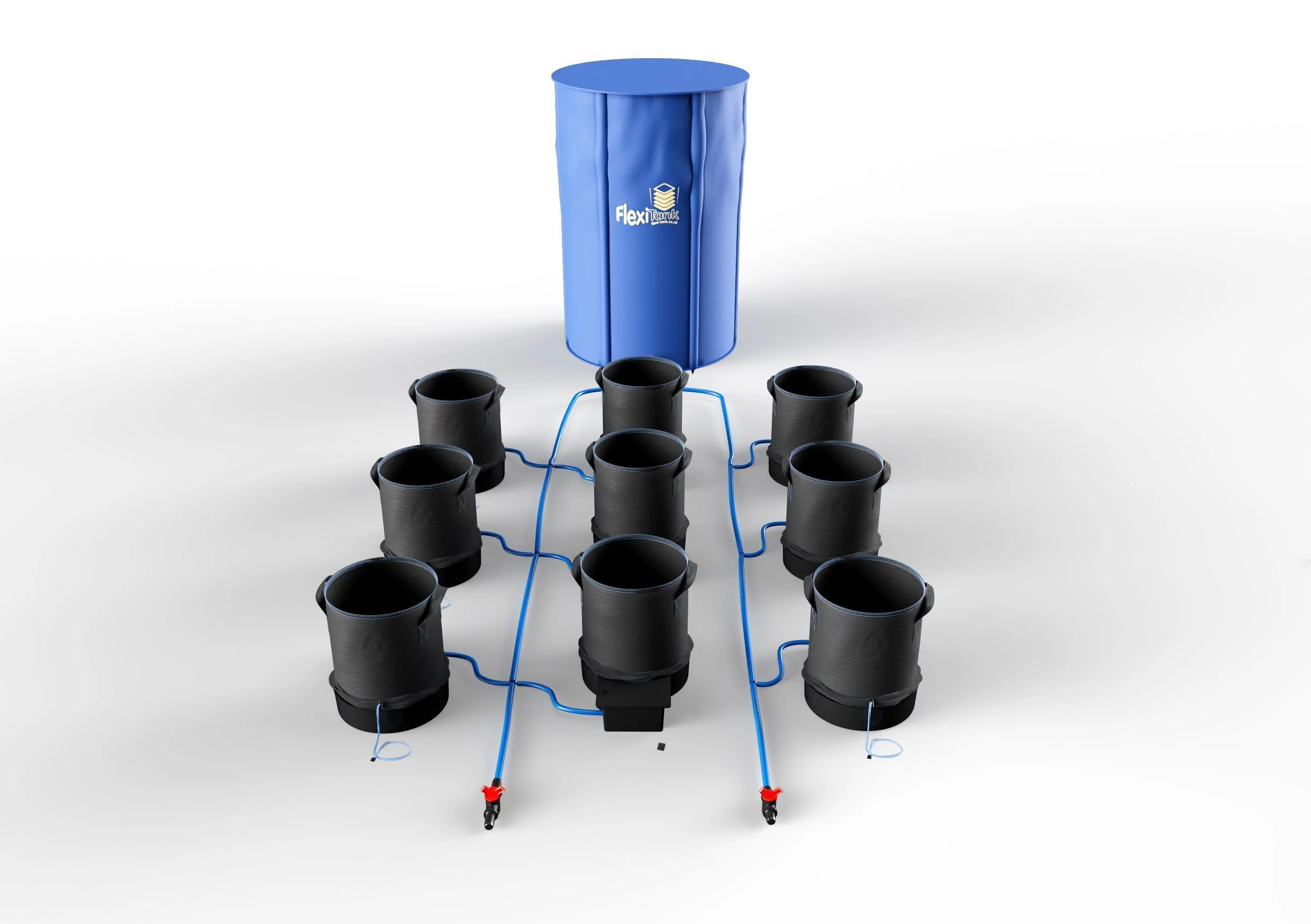 AutoPot FlexiPot XL-20 Liter / 9-Pot System (ohne Tank)