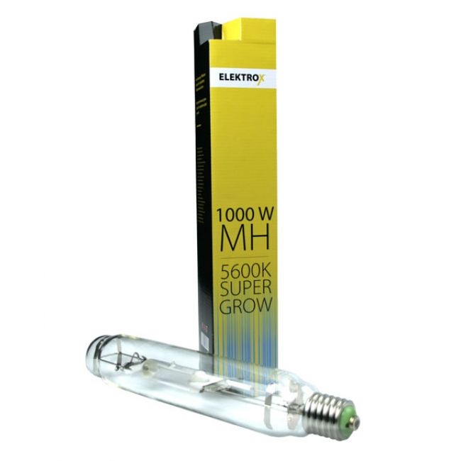 0933f44b22f39c6860404c8a7ae4c3ae7414ec88 Elektrox SUPER GROW MH Lampe 1000W