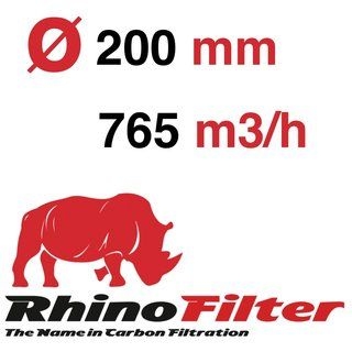 88aa494bad0d16c23c3686fadbb785c1bee6eaff Rhino Pro 765m3/h, Ø 125mm x 600mm, ca. 7,7kg