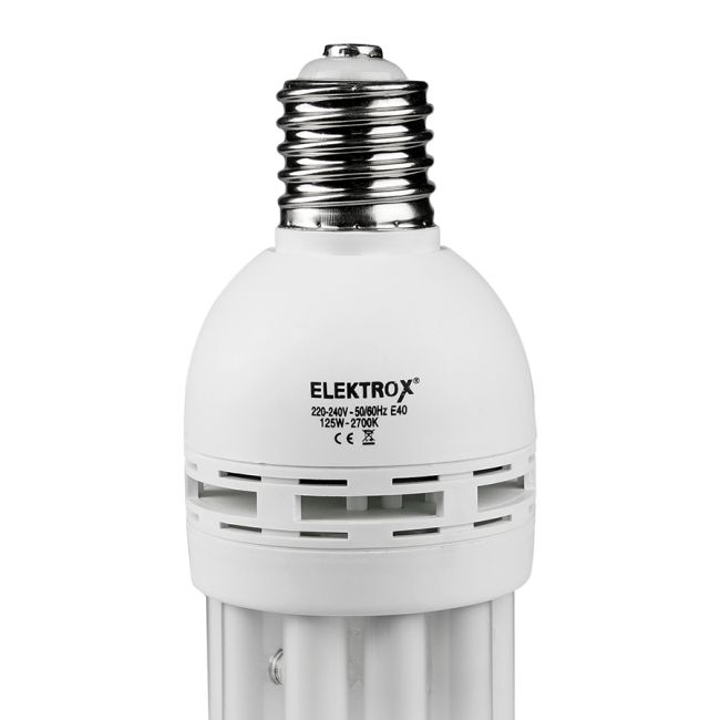 6da4c41e8aef023d1c3499b18e048d54709e050e Energiesparlampe Elektrox 125 W 2700 K Blüte